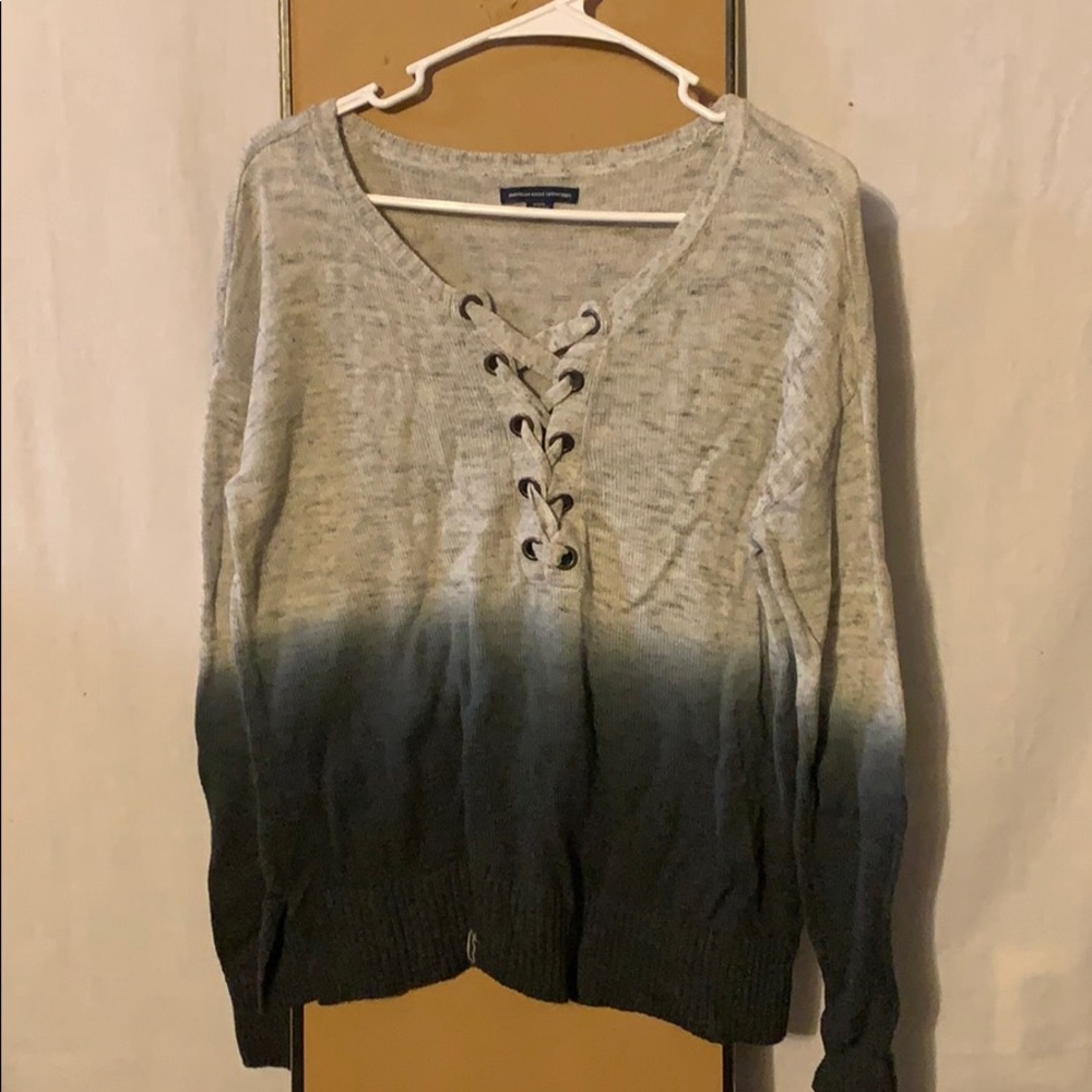 American Eagle Ombré sweater